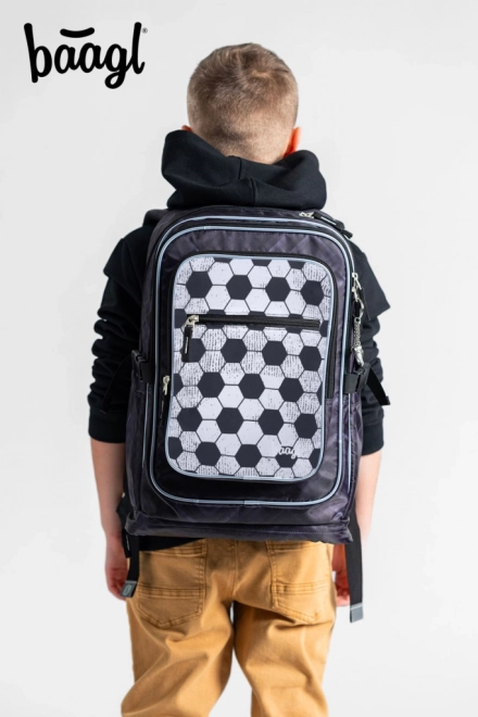 Schoolset rugzak, etui en zak Cubic Goal