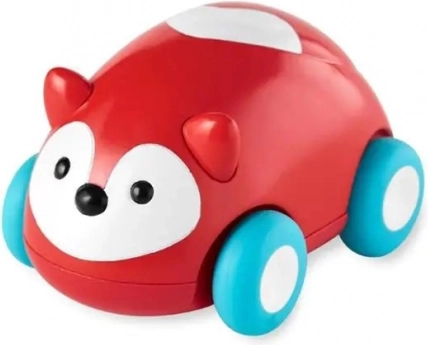 Autootje met Pull & Go-aandrijving – vos