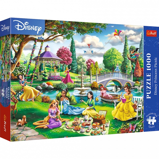 Premium puzzel 1000 stukjes – picknick met een DISNEY prinses
