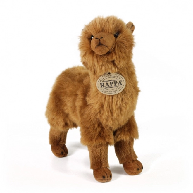 Pluche lama alpaca bruin 23 cm ECO-FRIENDLY