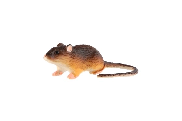 Huismuis speelgoed plastic 7cm in zak