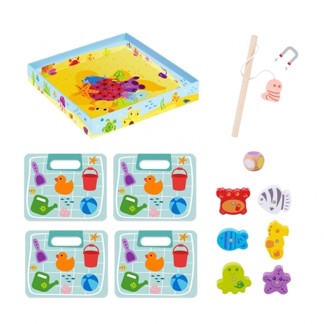 Tooky Toy spel vissen vangen