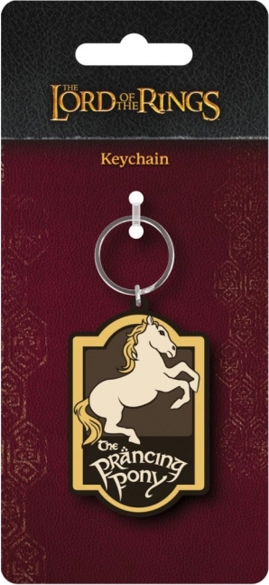 Rubberen sleutelhanger IN DE BAN VAN DE RING – De Steigerende Pony