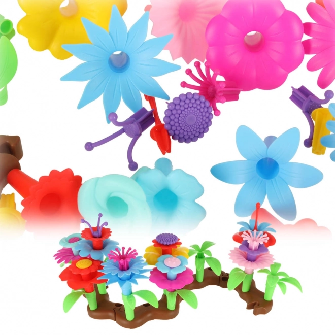 Creatieve bloem bouwset tuin
