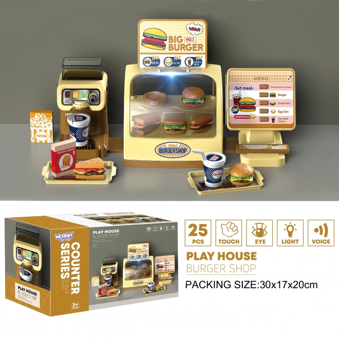 Kinder mini burger winkel Woopie