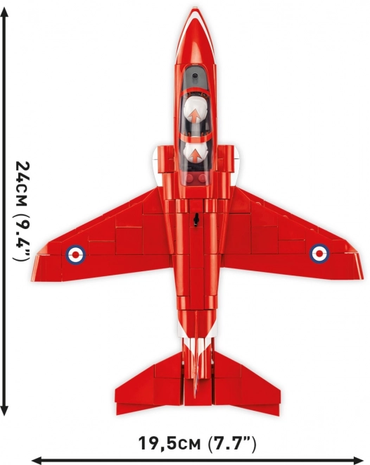 Bouwpakket BAe Hawk T1 Rode Pijlen 389 stukken