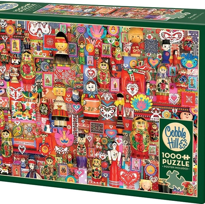 Puzzel Poppen 1000 Stukken van Cobble Hill