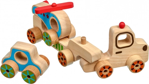 Veilig hout en heldere kleuren