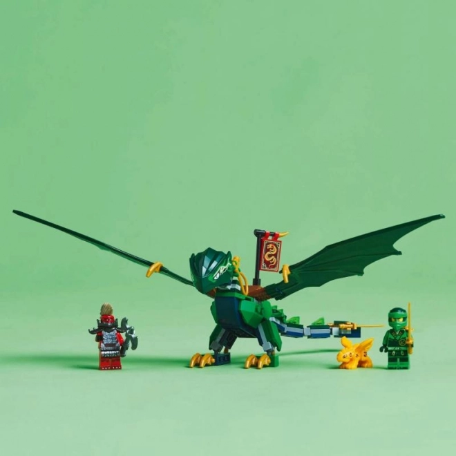 Lego Ninjago groene bosdraak van Lloyd