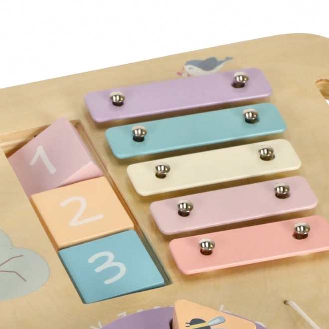 Interactieve Montessori tafel Lulilo roze