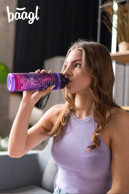 BAAGL Tritan Fles voor drinken Galaxy, 700 ml
