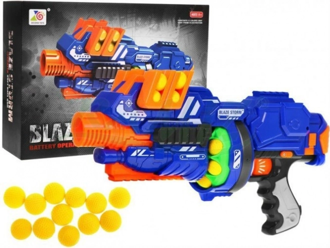 Halfautomatisch kinderspeelgoedgeweer Blaze Storm met foamkogels