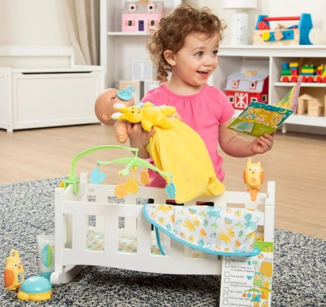 Set voor het in slaap brengen van poppen en knuffelbeesten