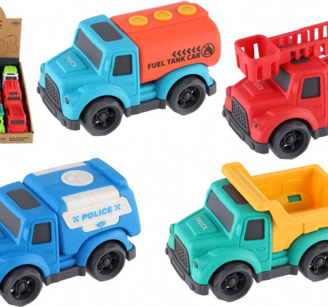 Eco vrachtwagen kunststof 10 cm