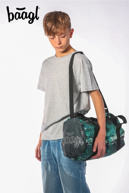 Set BAAGL Skate Forest: rugzak, etui en sporttas