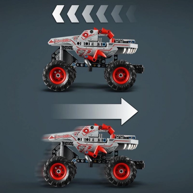 Lego Technic Monster Jam ThunderROARus met pull-back aandrijving