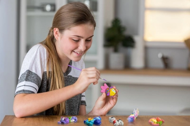 Productie en schilderen - knuffels