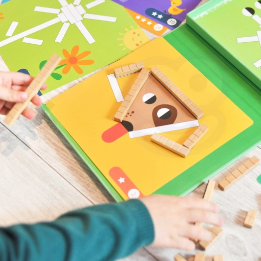 Maken volgens sjablonen én eigen fantasie