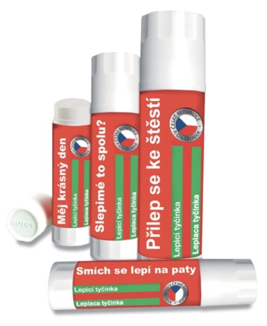 KORES Lijmstift Voor een goed humeur 20g 1st (mix)