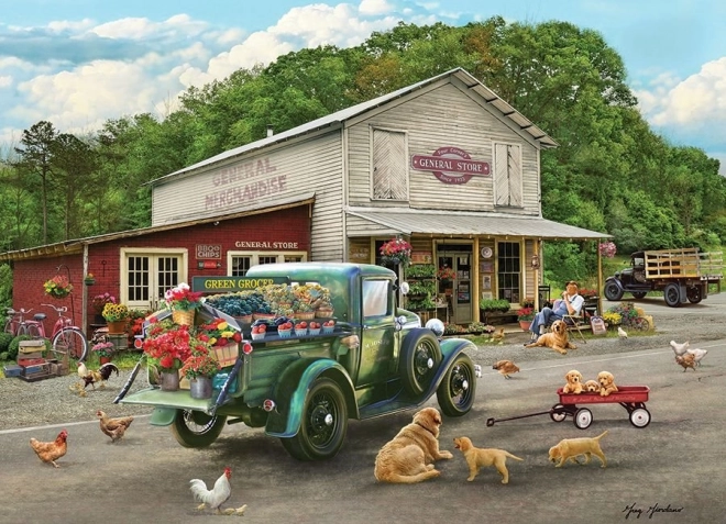 Puzzel Winkel COBBLE HILL 1000 stukjes