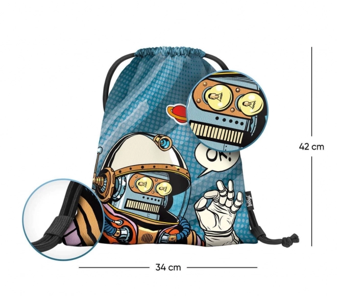 Zak voor schoenen BAAGL Spaceman