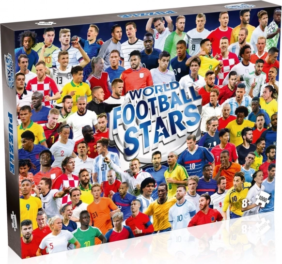 Legpuzzel 1000 stukjes World Football Stars