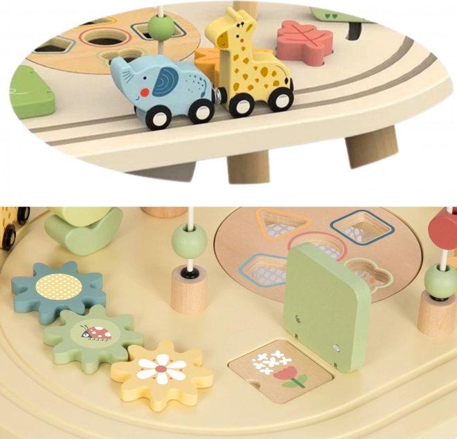 Houten Activiteitentafel Safari TOOKY TOY