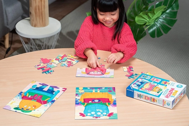 Ravensburger Puzzle Mix & Match: Grappige Monsters 3x24 stukken