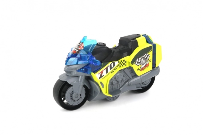 Speelgoedmotor met realistische effecten