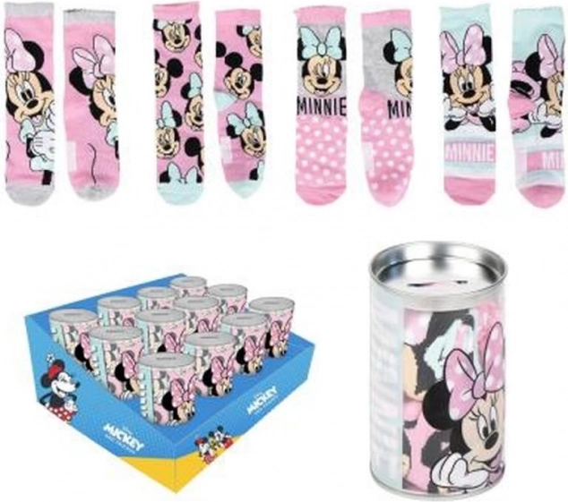 Sokken MINNIE – verpakking van 4 stuks