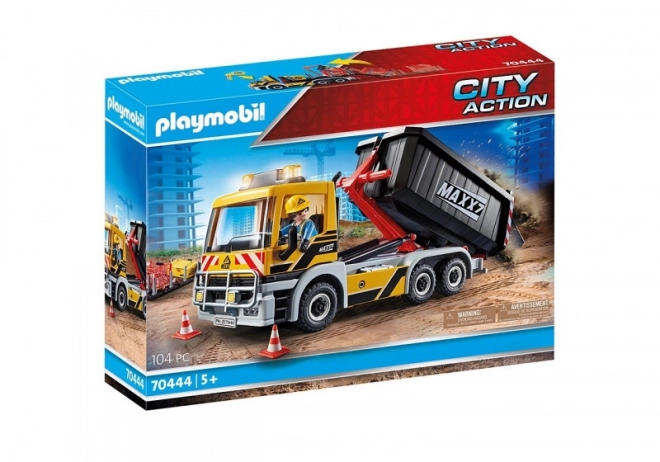 Playmobil vrachtwagen met verwisselbare opbouw