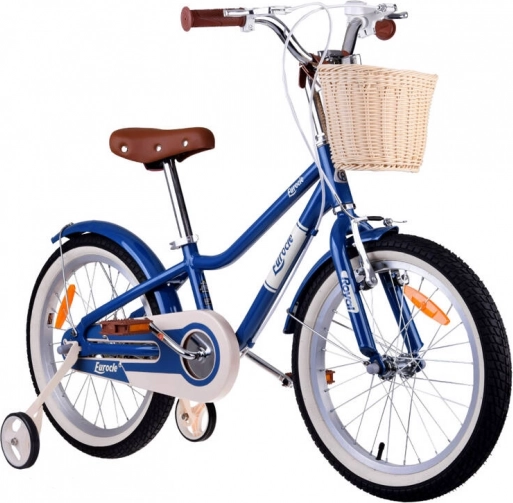 Kinderstadsfiets ROYALBABY Eurocle 18" met mandje