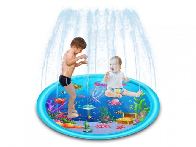 Watermat met sproeier Ocean Treasures