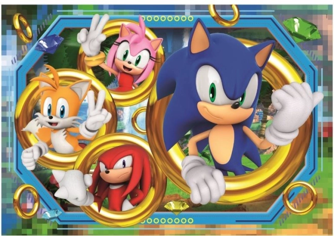 Puzzel Egel Sonic 180 stukjes