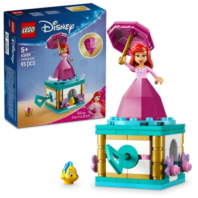 Draaiende Ariel LEGO Disney Prinses
