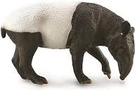 Collecta tapir met zadeltekening – realistische dierenfiguur