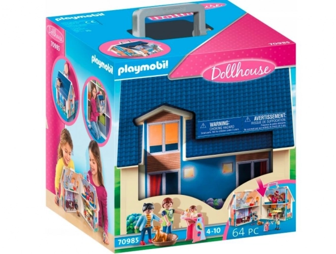 Draagbaar poppenhuis 70985