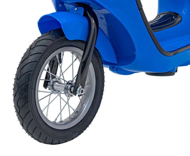 Elektrische Kinder Scooter Retro 23 blauw