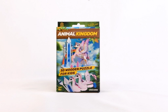 3D houten puzzel Eenhoorn