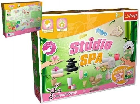 Wetenschappelijke set spa-studio – 21 experimenten SCIENCE4YOU