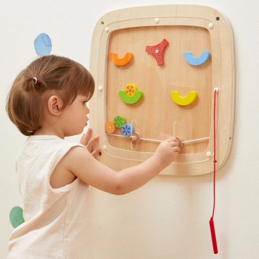 Wandmontage bespaart ruimte en zorgt voor veilig spel