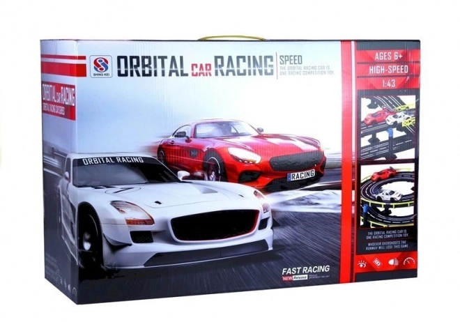 Racebaan Slot Cars met auto's en controllers