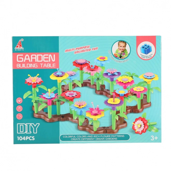 Creatieve blokken Bloementuin