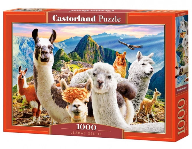 Puzzel 1000 stukjes Lama's Selfie