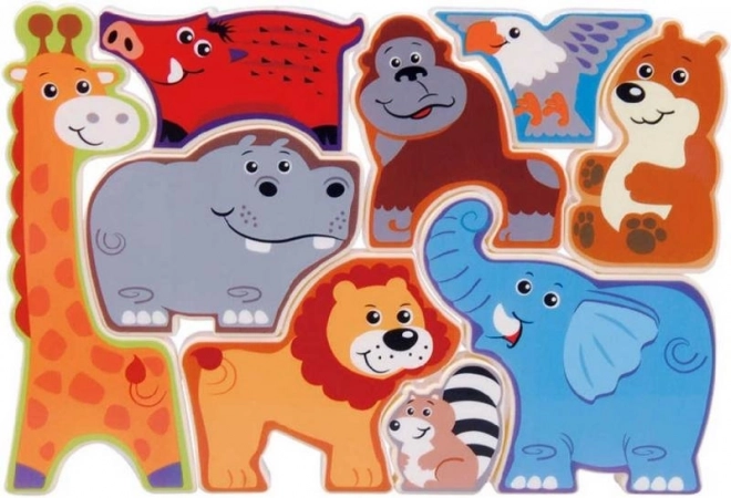 Wilde safari puzzel