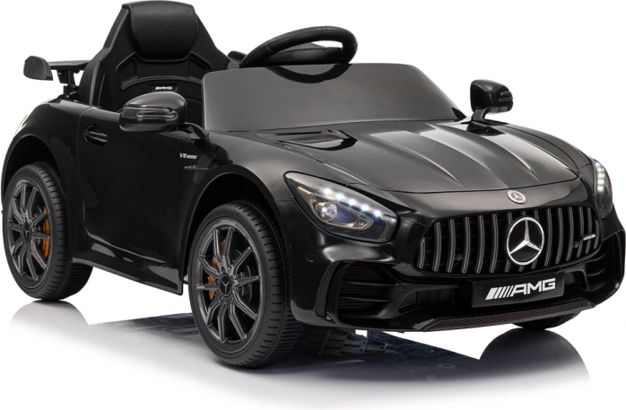 Elektrisch kinderautootje Mercedes GTR zwart