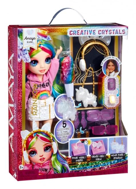 Rainbow High creatieve kristallen pop - Amaya Raine