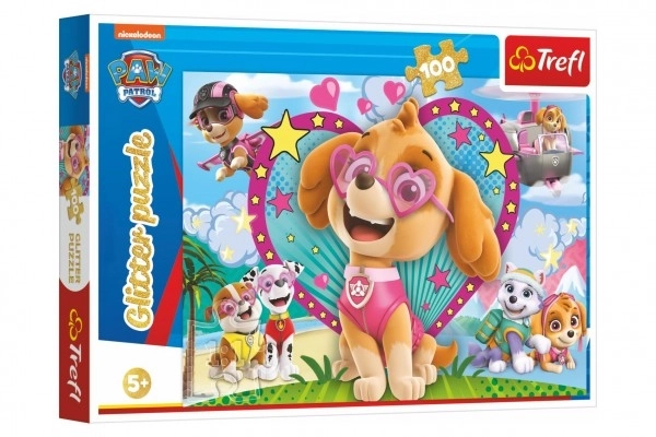 Puzzel glinsterende Paw Patrol