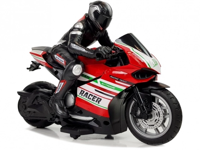Sport race motorfiets op afstandsbediening 2.4G Bereik 35m Rood