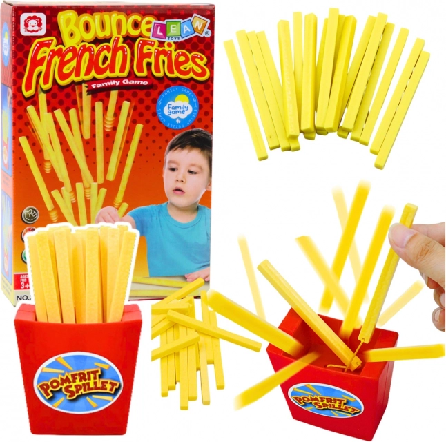 Familievaardigheidsspel Springende Frietjes
